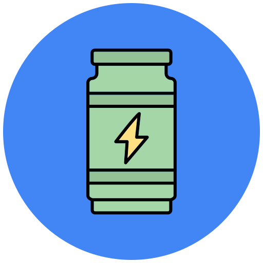 Energy drink Generic Outline Color icon