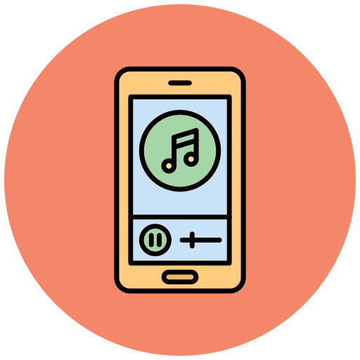 reprodutor de música grátis ícone reprodutor de música grátis ícone