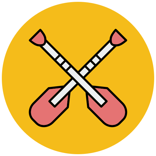 Paddles free icon
