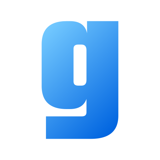 Letter g Generic gradient fill icon