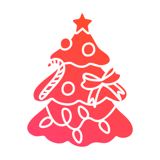 Árbol de navidad icono gratis