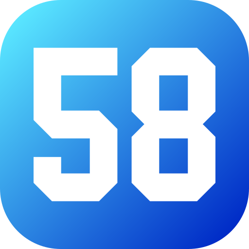 58 Icône gratuit 58 Icône gratuit