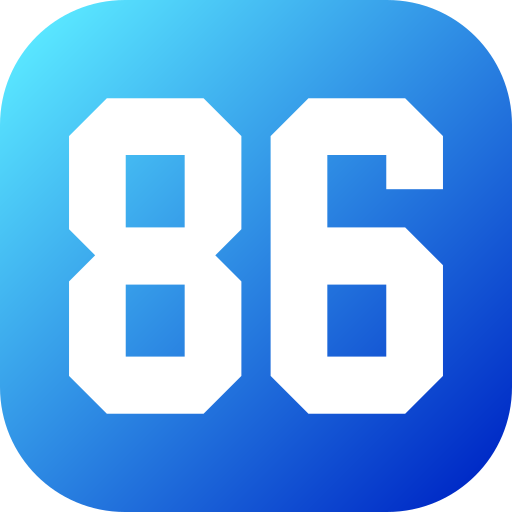 86 free icon