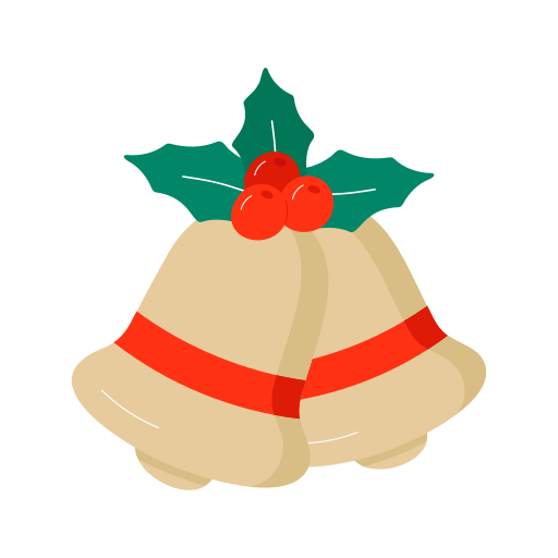 campana de navidad icono gratis