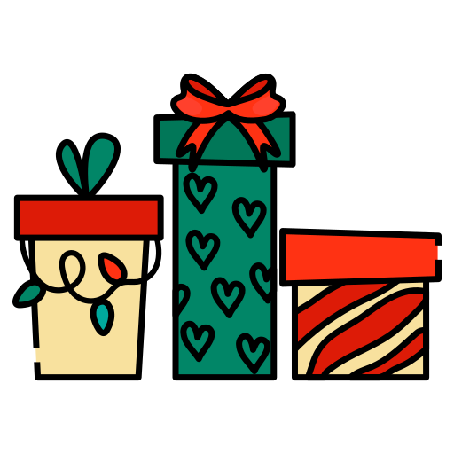 coffrets cadeaux Icône gratuit