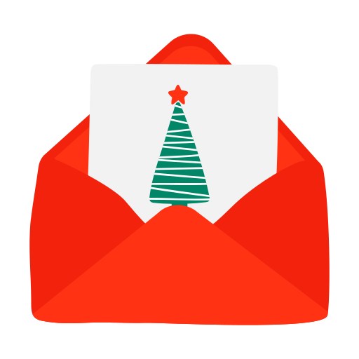 tarjeta de navidad icono gratis