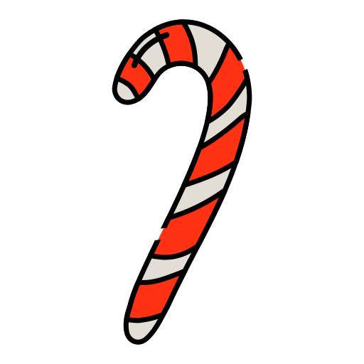 Christmas candy Generic color lineal-color icon