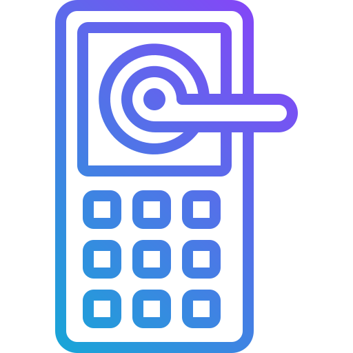 perilla de la puerta icono gratis