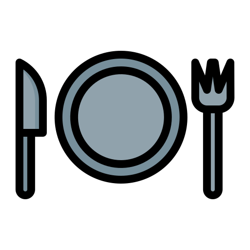 Dinner Generic Outline Color icon