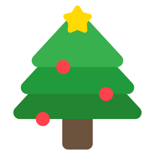 Árbol de navidad icono gratis