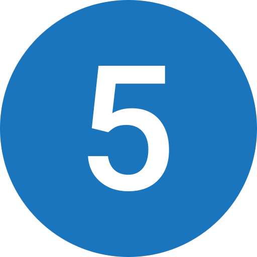 Five free icon