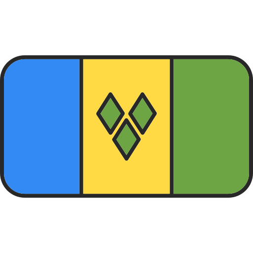 St vincent and the grenadines - Free flags icons