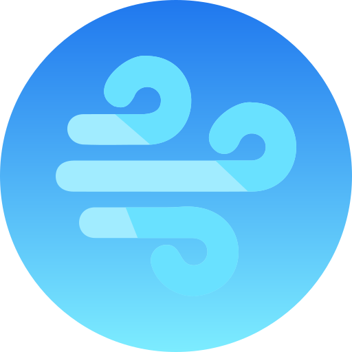 Wind Generic gradient fill icon