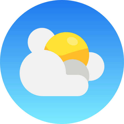 Clouds and sun - Free nature icons