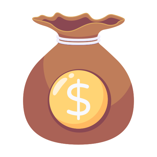 Money sack Generic Flat icon