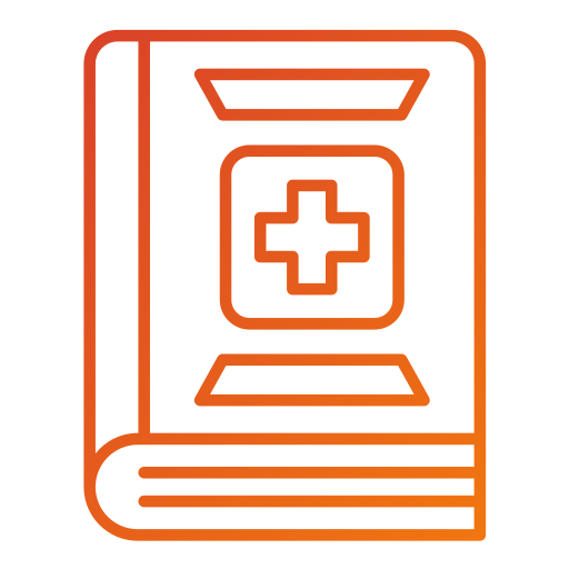 Медицинская книга бесплатно иконка Медицинская книга бесплатно иконка