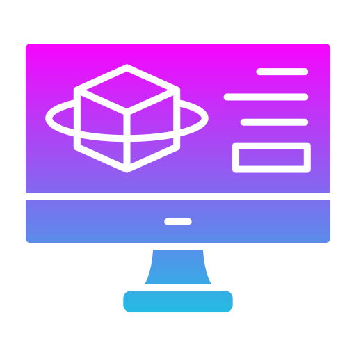 modelado 3d icono gratis