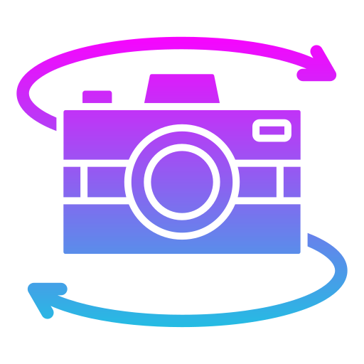 cámara 360 icono gratis