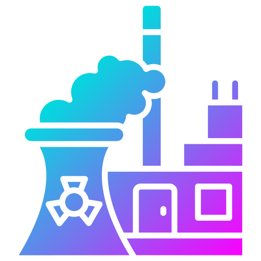 energía nuclear icono gratis