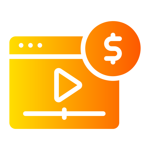 contenido pagado icono gratis