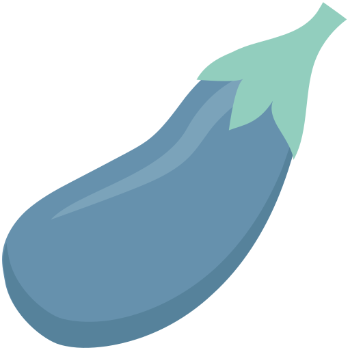 berenjena icono gratis