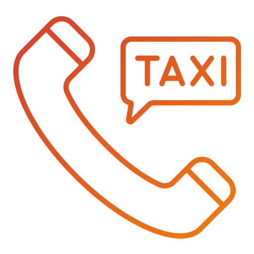 llamar taxi icono gratis