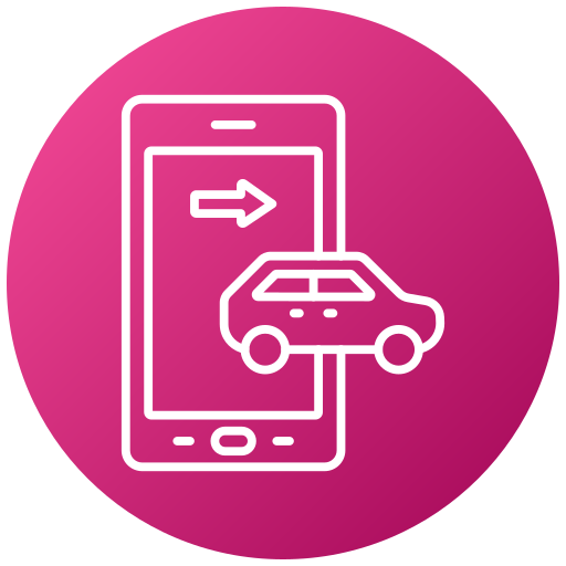 Mobile app Generic gradient fill icon