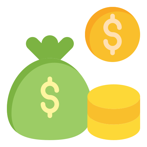 Money bag Generic Flat icon