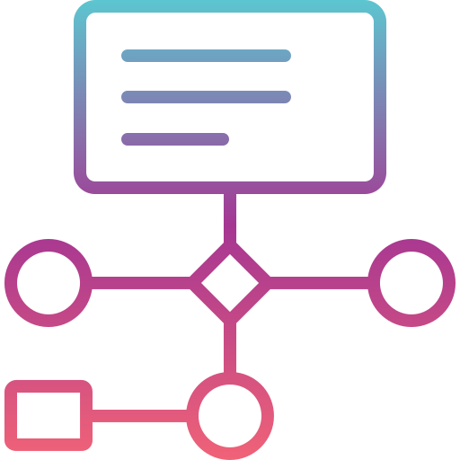 flujo de trabajo icono gratis
