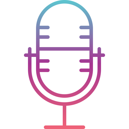 Microphone Generic gradient outline icon