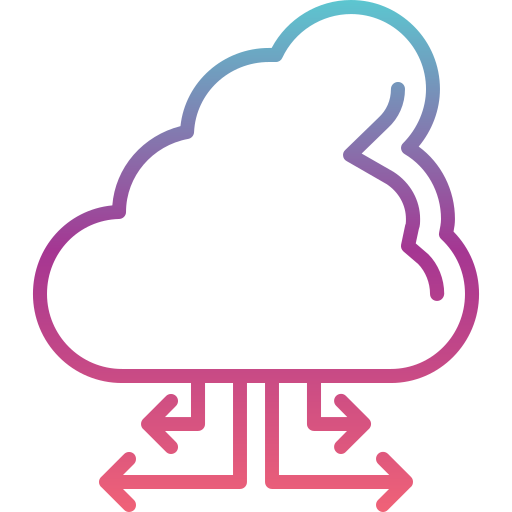Cloud storage free icon