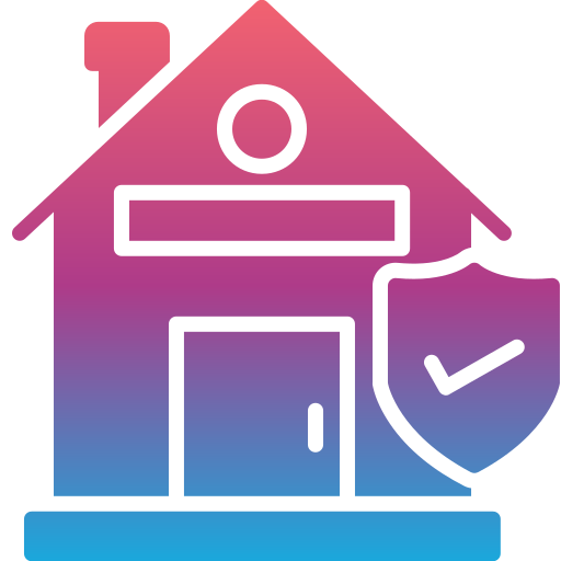 seguro de hogar icono gratis