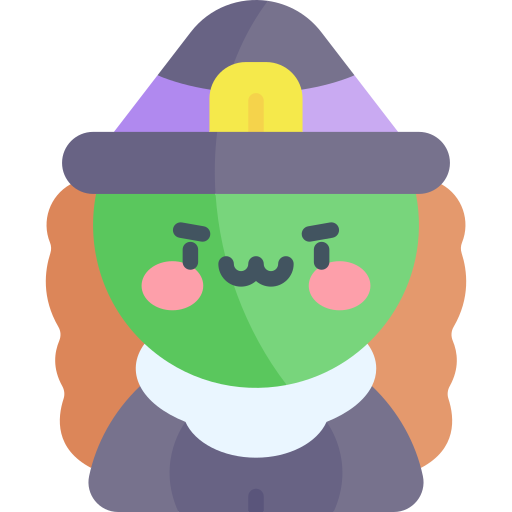 Witch Kawaii Flat icon