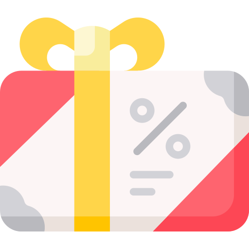 tarjeta de regalo icono gratis