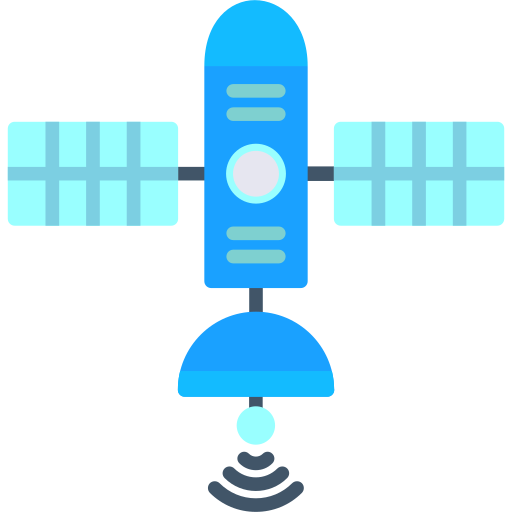 satélite icono gratis