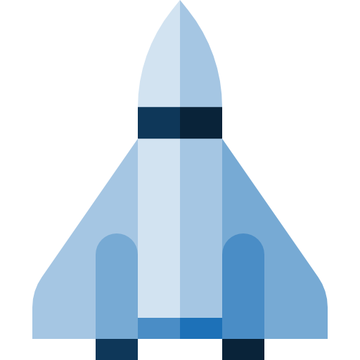 Jet Basic Straight Flat icon