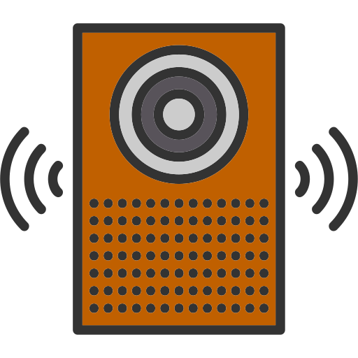 altavoz inteligente icono gratis