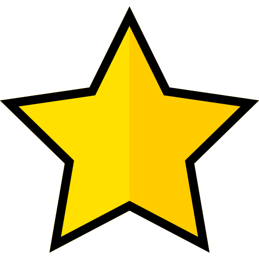 Star Generic color outline icon