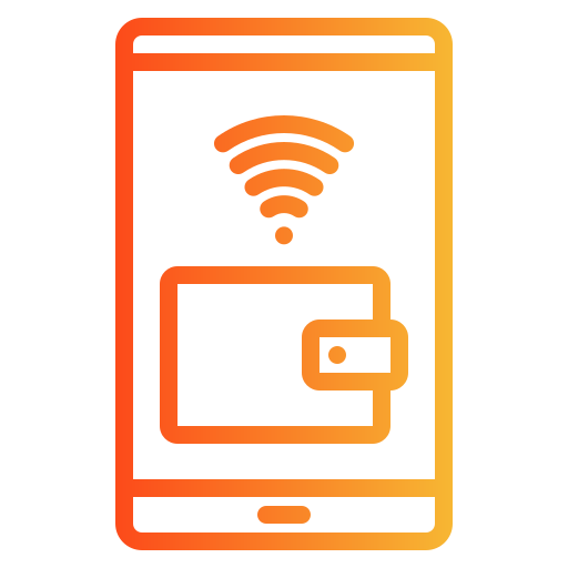 billetera electrónica icono gratis