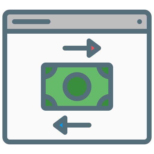 Überweisung kostenlos Icon