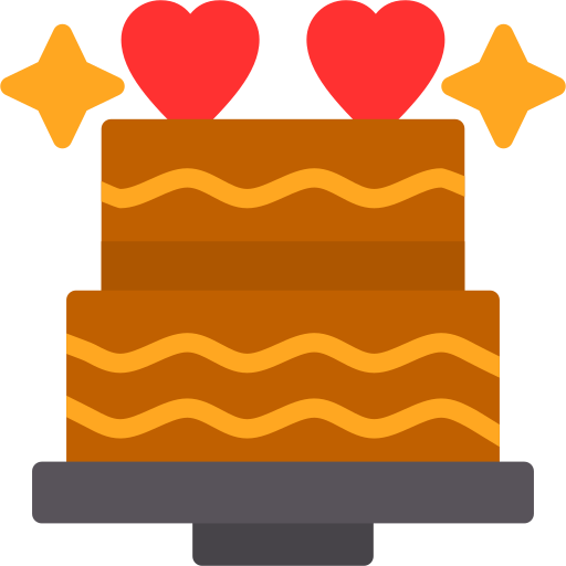 Wedding cake Generic Flat icon