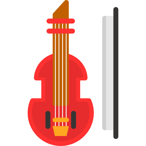 violín icono gratis