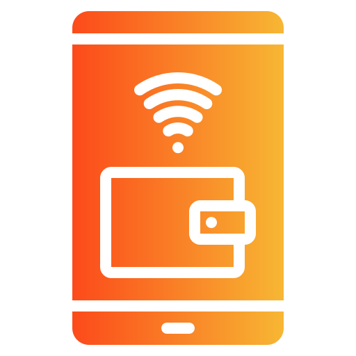 billetera electrónica icono gratis