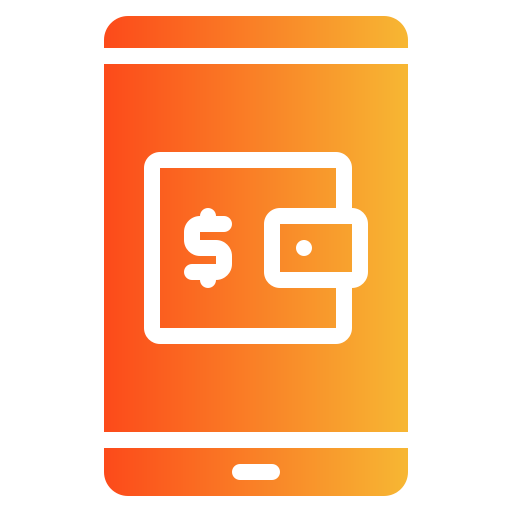 billetera electrónica icono gratis