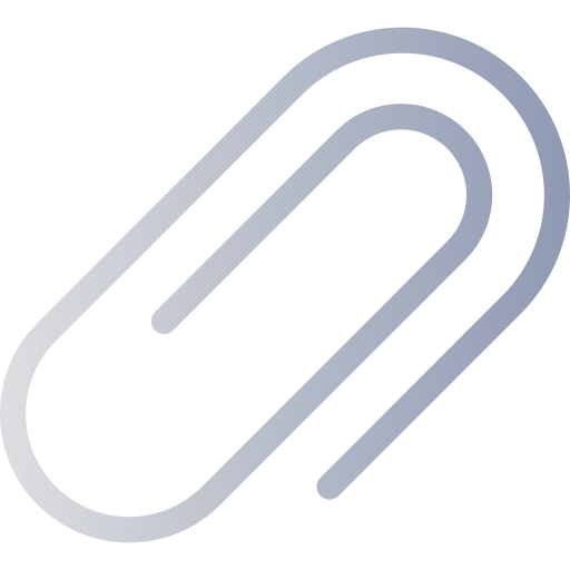 Paperclip icon Generic Flat Gradient