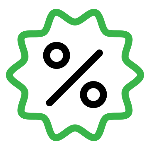 descuento icono gratis