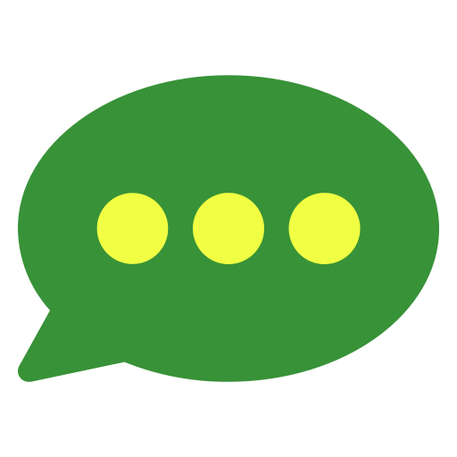 Chat Generic color fill icon