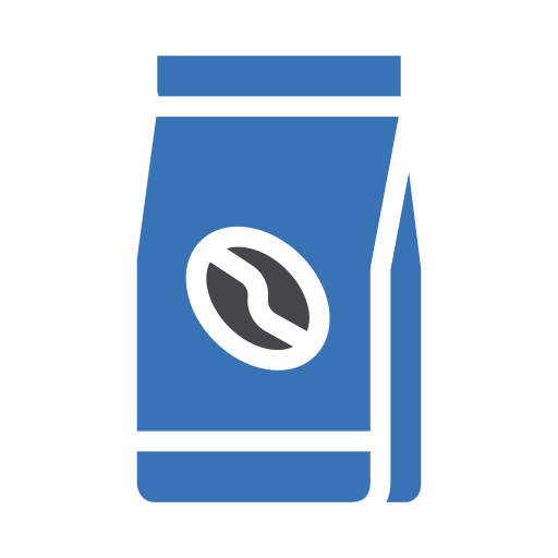 bolsa de café icono gratis