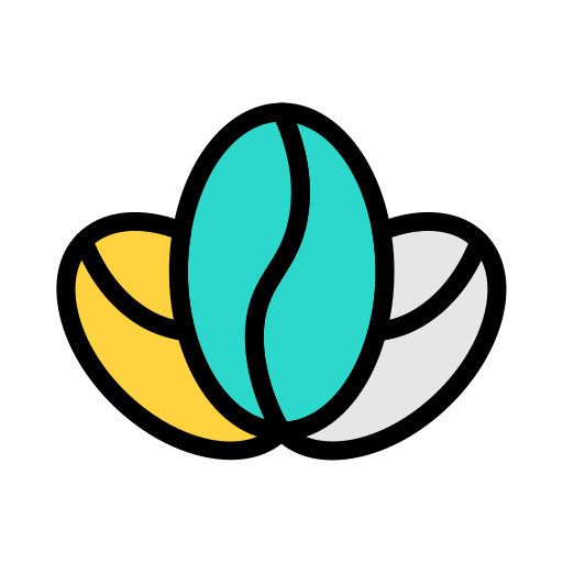 granos de café icono gratis