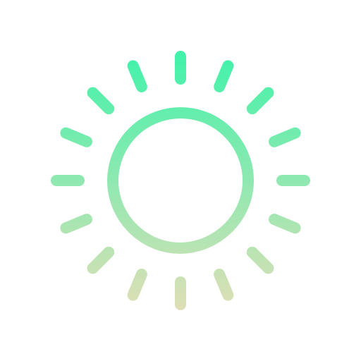 Sun free icon